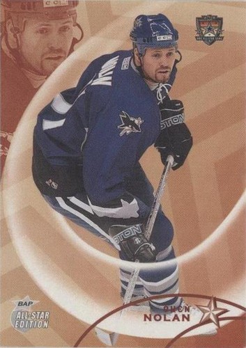 2002-03 In the Game Be A Player All-Star Edition - Owen Nolan #66