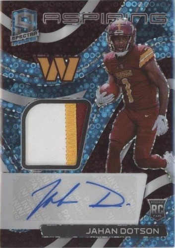 2022 Panini Spectra Jahan Dotson #APA-JDO