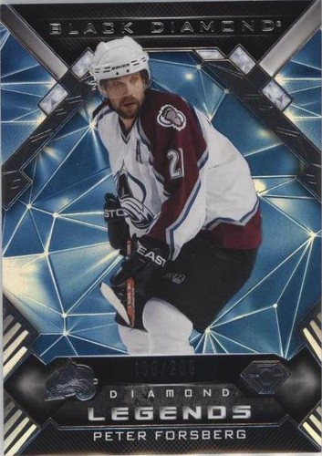 2022-23 Upper Deck Black Diamond - Peter Forsberg #BDL-PF