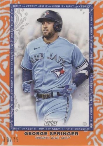 2022 Topps Rip - George Springer #47