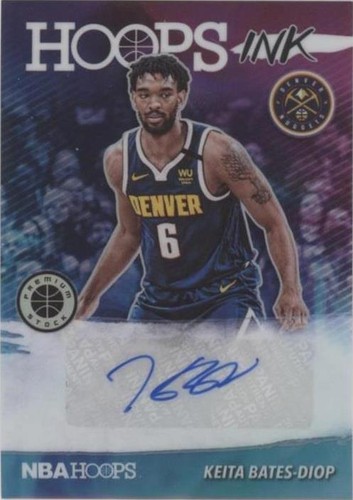 2019-20 Panini NBA Hoops Premium Stock - Keita Bates-Diop #HI-KBD