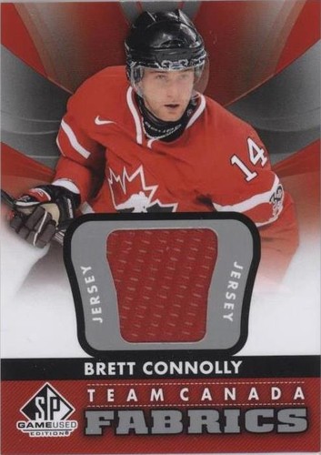 2012-13 SP Game Used Edition - Brett Connolly #TC-2