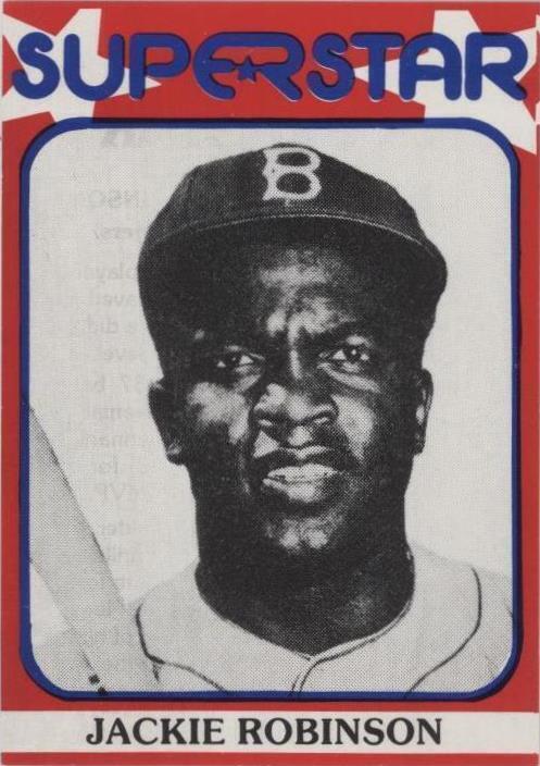 Segunda serie TCMA Superstars 1982 - Jackie Robinson #72