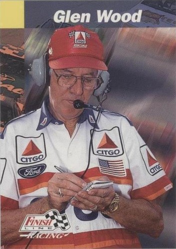 1993 Pro Set Finish Line - Glen Wood #19