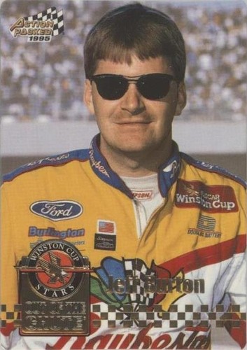 1995 Action Packed Stars - Jeff Burton #5