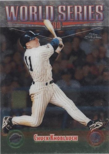 1999 Topps Chrome - Chuck Knoblauch #234