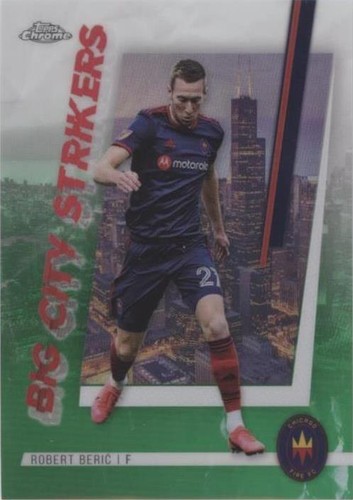 2021 Topps Chrome MLS Robert Beric #BCS-12