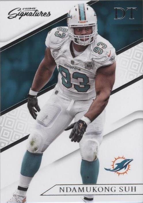2016 Panini Prime Signatures Ndamukong Suh #52