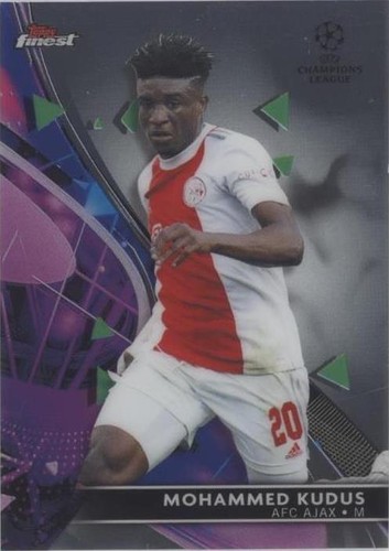 24-25シーズン クドゥス Topps Chrome UCC 2023-24 Mohammed Kudus ToppsFractor /52 | eBay
