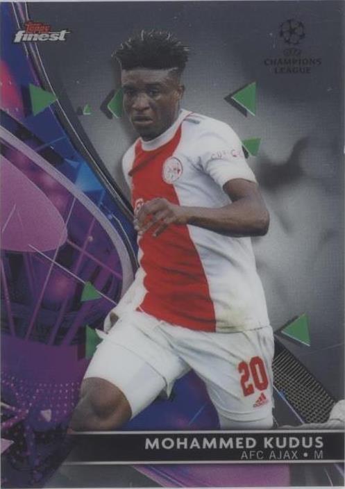 2021-22 Topps Finest UCL Mohammed Kudus #11