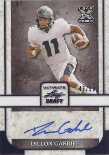 2022 Leaf Ultimate Draft Dillon Gabriel #BA-DG1