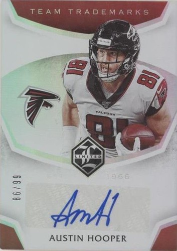 2019 Panini Limited Austin Hooper #TT-AH