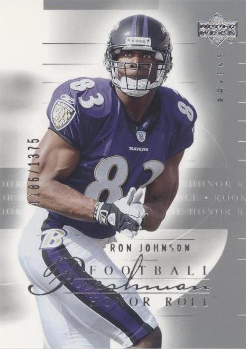 2002 Upper Deck Honor Roll Ron Johnson #166
