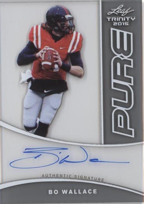 2015 Leaf Trinity Bo Wallace #PA-BW1