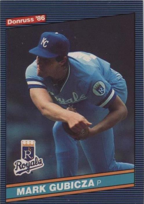 Donruss 1986 - Mark Gubicza #583