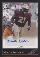 2021 Leaf Ultimate Draft Marvin Wilson #BG-MW1