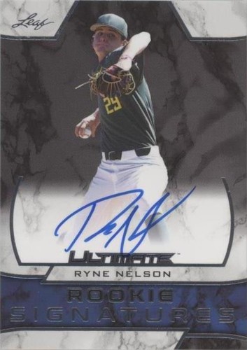 2019 Leaf Ultimate - Ryne Nelson #RS-RN1