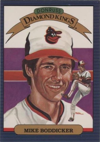 1986 Donruss - Mike Boddicker #8