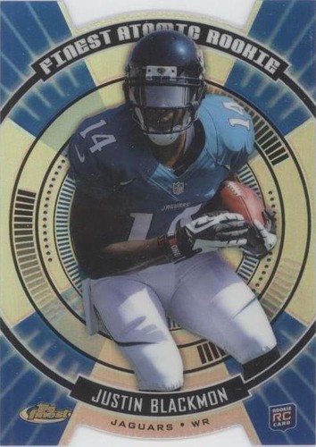 2012 Topps Finest Justin Blackmon #FAR-JB