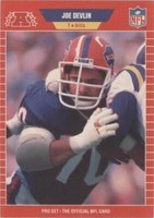 1989 Pro Set Joe Devlin #443