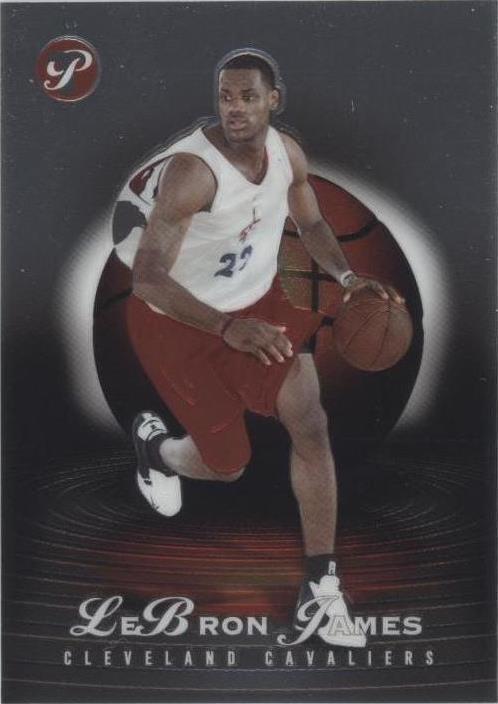 2003-04 Topps Pristine - LeBron James #102
