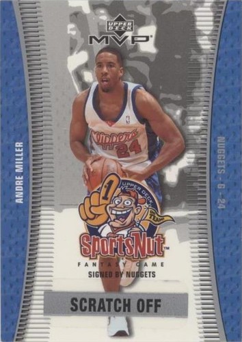 2003-04 Upper Deck MVP - Andre Miller #SN33