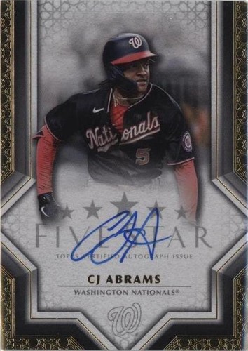 2023 Topps Five Star - C.J. Abrams #FSA-CA
