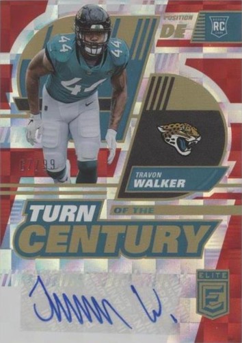 2022 Panini Donruss Elite Travon Walker #TC-25