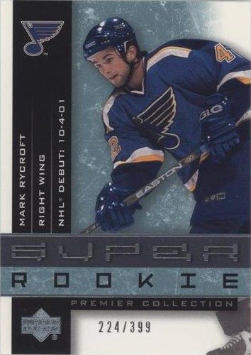 2001-02 Upper Deck Premier Collection - Mark Rycroft #80