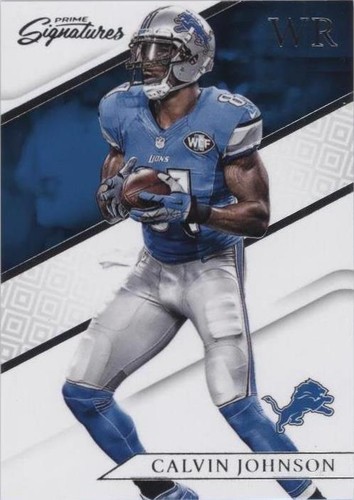 2016 Panini Prime Signatures Calvin Johnson #79