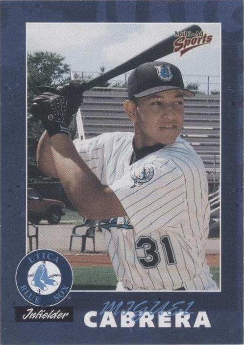 Multi-Ad Sports Utica Blue Sox 2000 - Miguel Cabrera #21