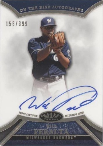 2013 Topps Tier One - Wily Peralta #ORA-WP1