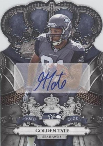 2010 Panini Crown Royale Golden Tate #224