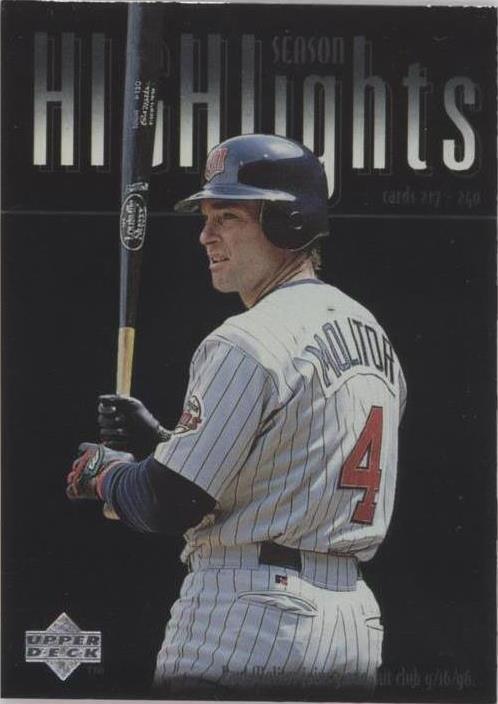 1997 Upper Deck - Paul Molitor #222