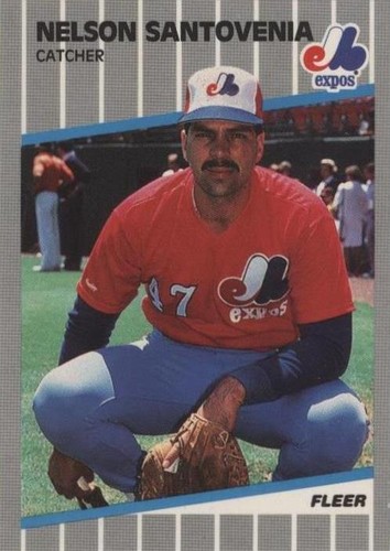 1989 Fleer - Nelson Santovenia #393