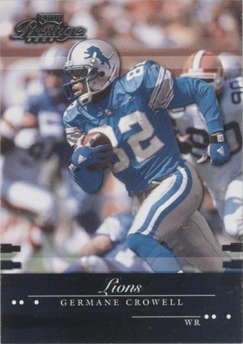 2002 Playoff Prestige Germane Crowell #53
