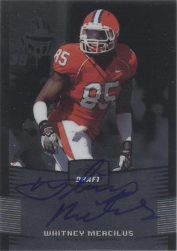 2012 Leaf Metal Draft Whitney Mercilus #WM1