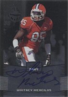 2012 Leaf Metal Draft Whitney Mercilus #WM1