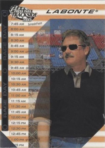 2002 Press Pass Trackside - Terry Labonte #63