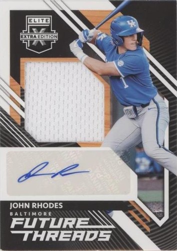 2021 Panini Elite Extra Edition - John Rhodes #FTS-JR