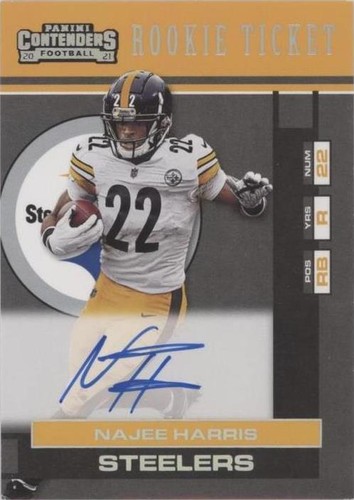 2021 Panini Contenders Najee Harris #RT01-NHA