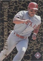 1996 Pacific Crown Collection - Ivan Rodriguez #EL-27