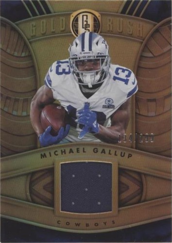 2021 Panini Gold Standard Michael Gallup #GR-MG