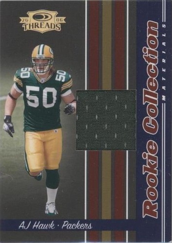 2006 Donruss Threads A.J. Hawk #RCM-25