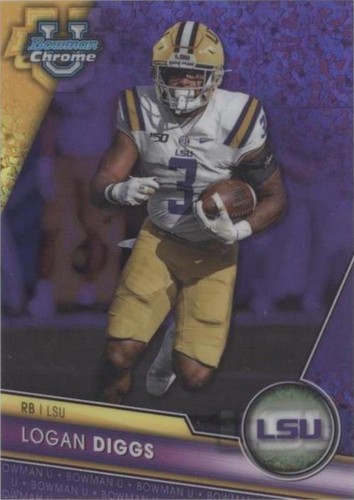 2023 Bowman Chrome University BRONSON BARRON 1st Purple Mini