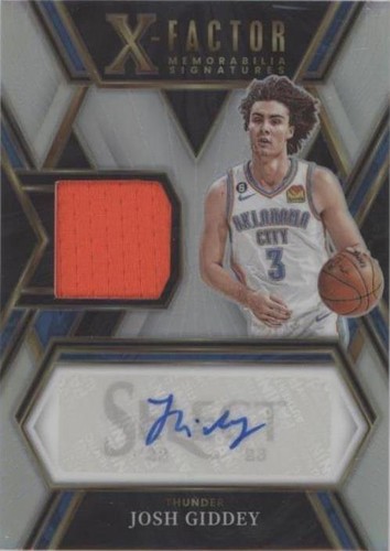 2022-23 Panini Select - Josh Giddey #XFS-JGD