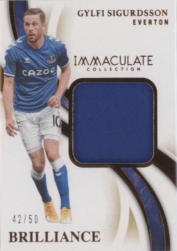 2020 Panini Immaculate Collection Gylfi Sigurdsson #B-GS