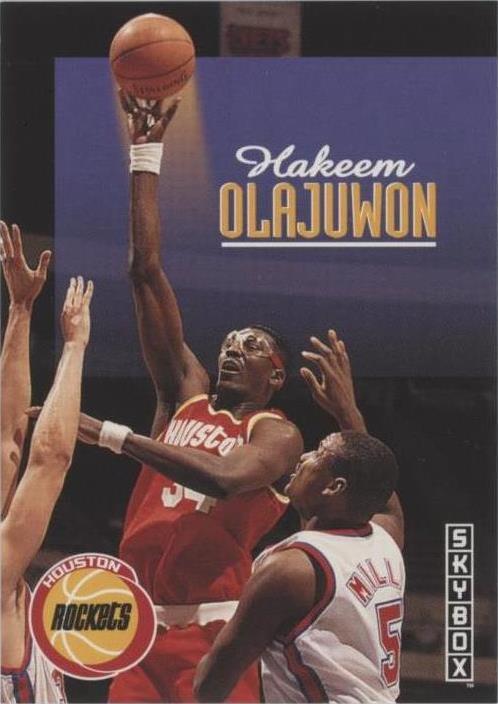 Skybox 1992-93 - Hakeem Olajuwon #90