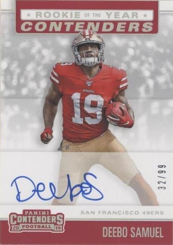 2019 Panini Contenders Deebo Samuel #RYA-DS