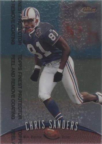 1998 Topps Finest Chris Sanders #114